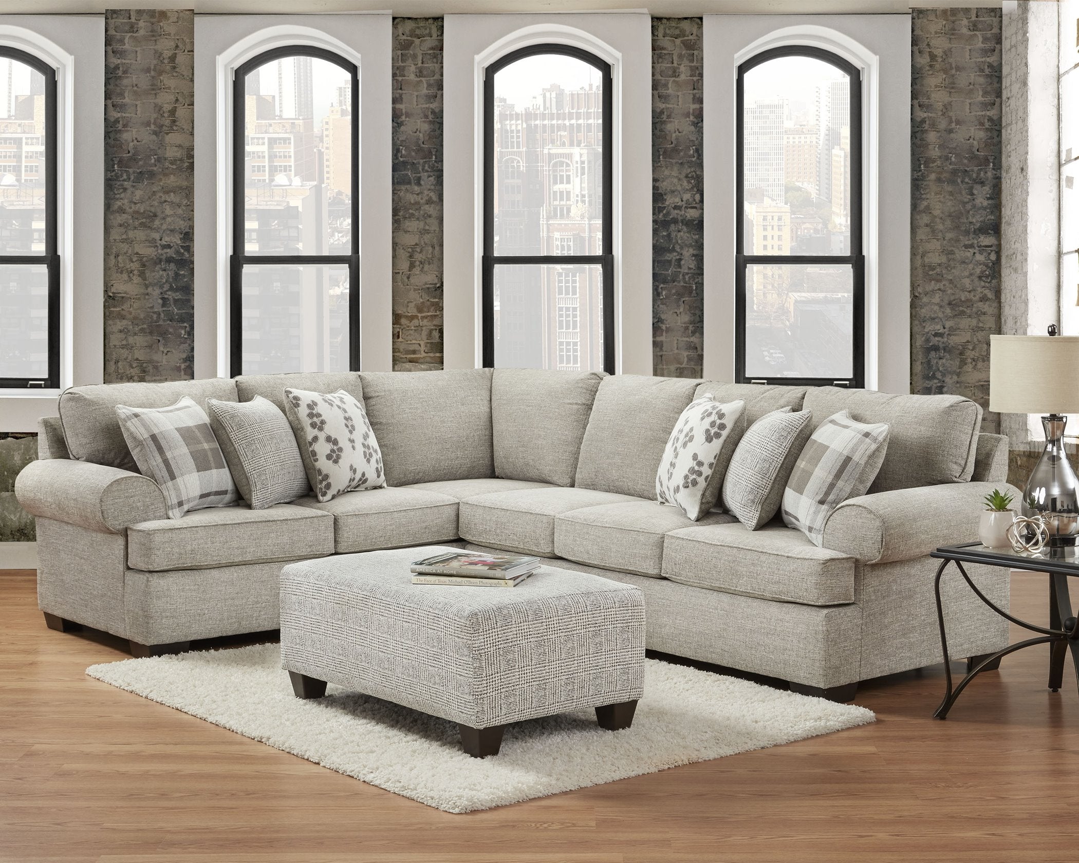 6652 Ronstadt Ash living room sectional :
