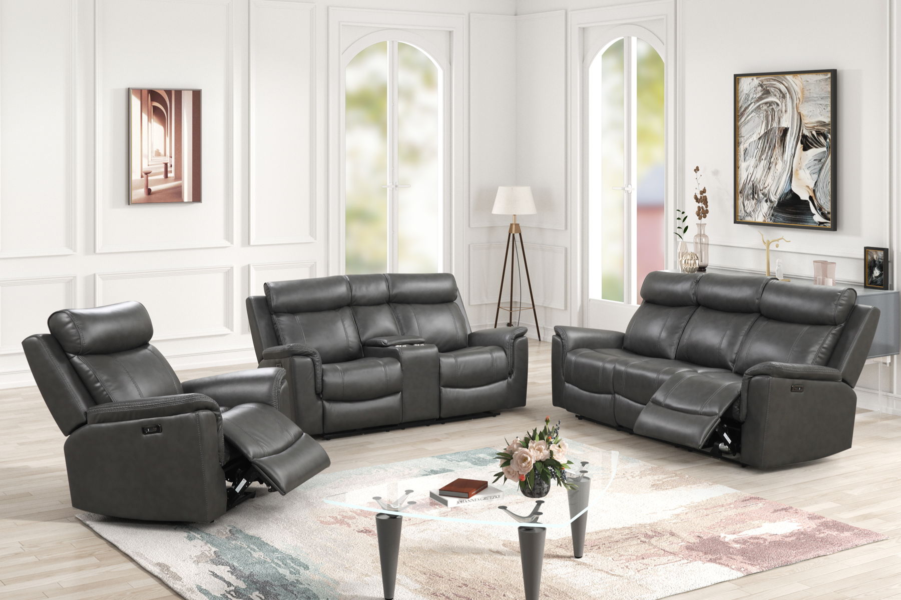 Verona – Sofa loveseat and chair 3pc