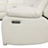 Bravo – Power Sectional – White