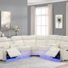 Bravo – Power Sectional – White