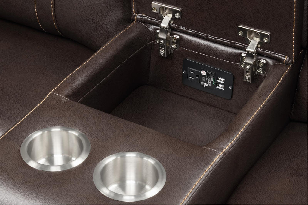 Expedition – Power Sectional – Brown
