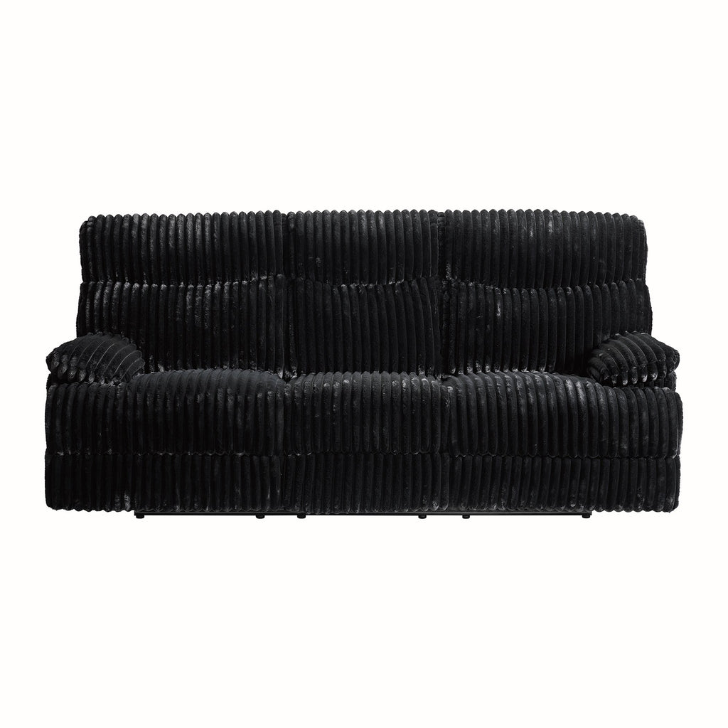 The Admiral loveseat with center storage is included with this discounted reclining living room set