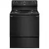 GE Hotpoint 30 in. 4-Burner Element Free-Standing Electric Range in White RBS160DMWW