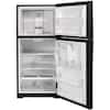 GE 19.2 cu. ft. Top Freezer Refrigerator in Black, Garage Ready GTS19KGNRBB