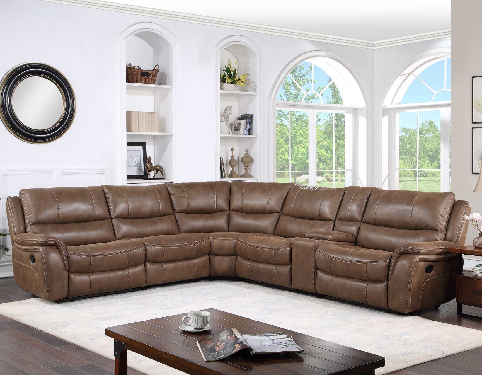 Lehi LH9750 removable backs for easy moving with zero clearance wallhugger discounted reclining living room set