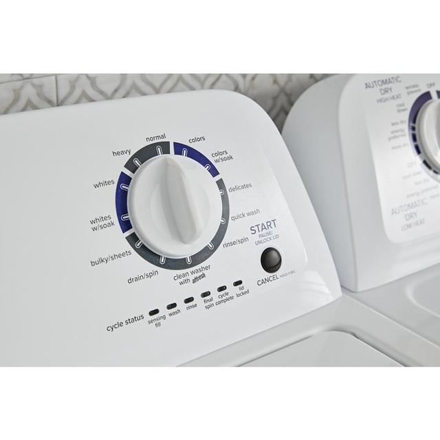 3.8 cu. ft. Large Capacity Top Load Washer with High-Efficiency Agitator
