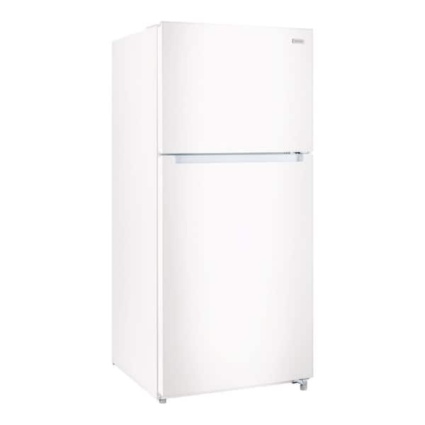 GE 16.6 cu. ft. Top Freezer Refrigerator in Black GTS17DTNRBB